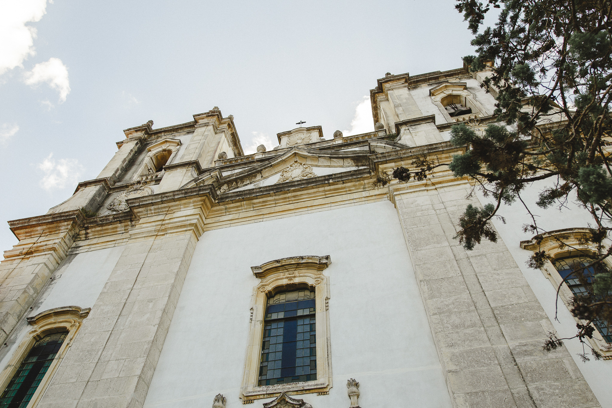 Church where wedding ceremony was held.