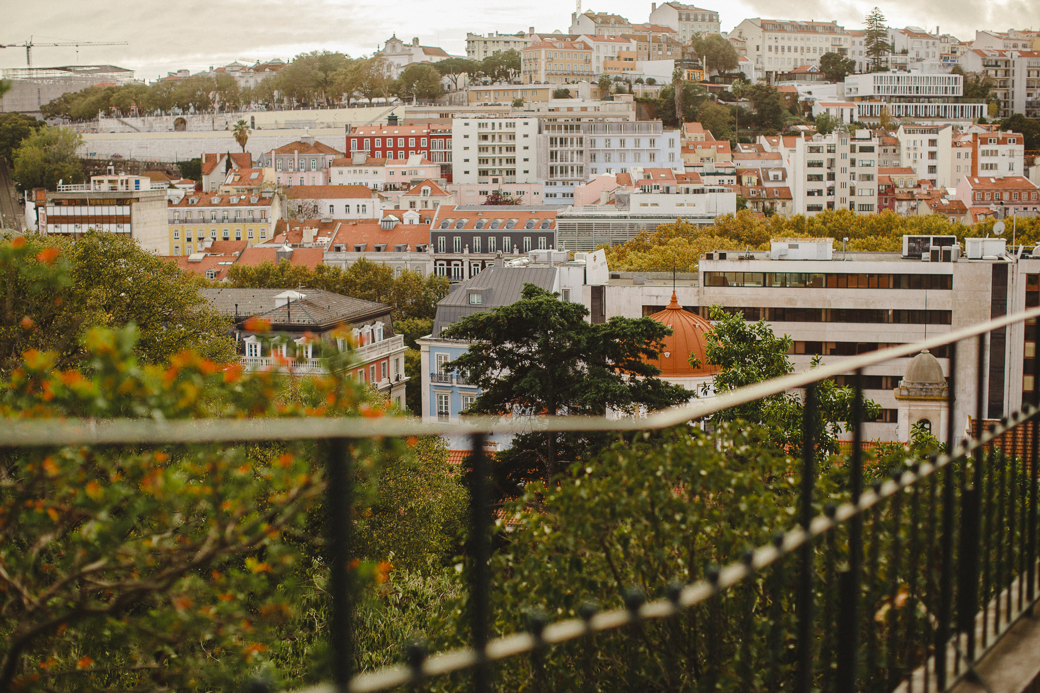 Overview of Lisbon at the end of the day, by Hello Twiggs.